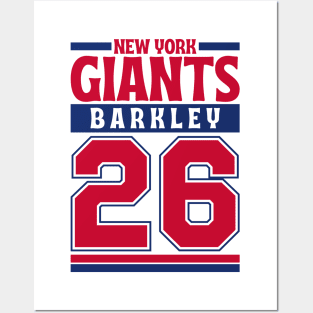 New York Giants Barkley 26 Edition 3 Posters and Art